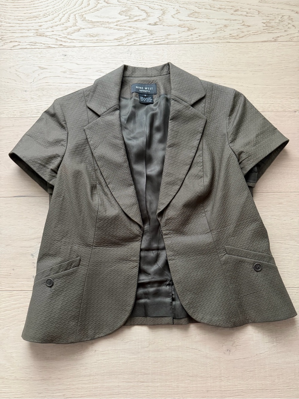 vintage nine west blazer top